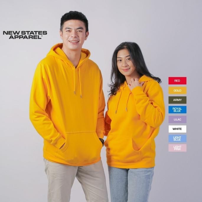Jaket Polos Hoodie New States Apparel 9500