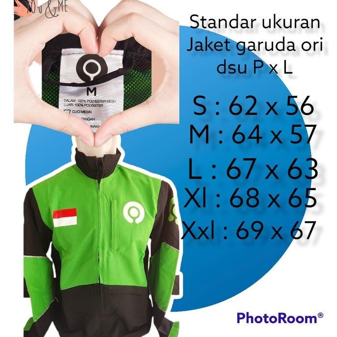 Jaket Gojek Garuda Original