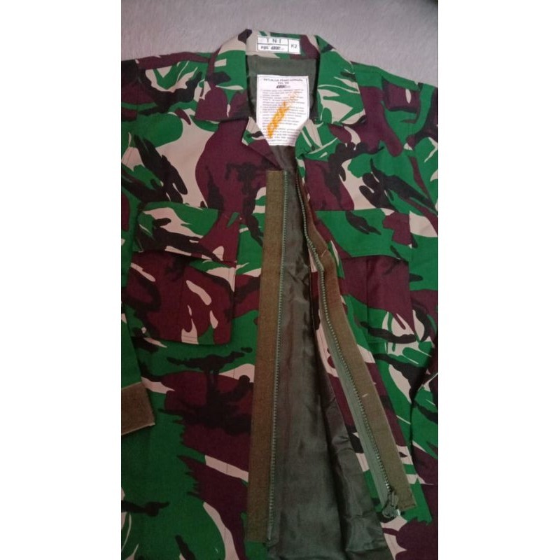 [OUR BEST] SPECIAL PRICE BAJU SERAGAM PDL TNI VELBED WOLL WR ANTI AIR MERK CRK Pro