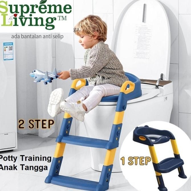 Toilet Training Anak Baby Potty Seat Chair Tangga Kloset Duduk Bayi Berkualitas