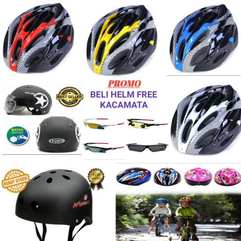 Helm Sepeda/Helm Sepeda Gunung/Lipat/Helm Sepeda Anak/Zoro Helm/Helm Sepeda Gunung Mtb