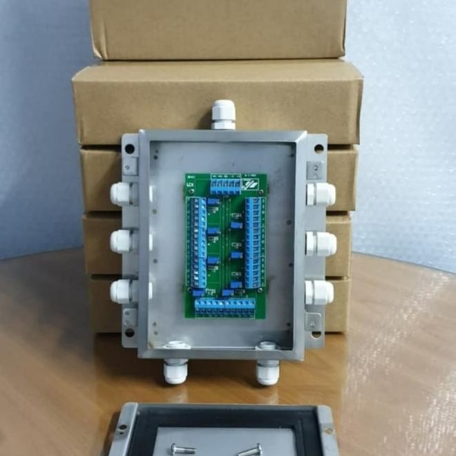 Junction Box 8 Hole Stainless Steel