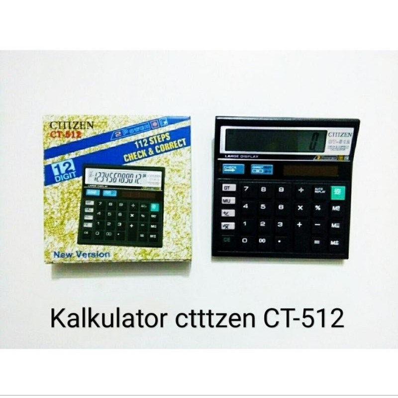 

Kalkulator Citizen 12 Digit (CT-512)