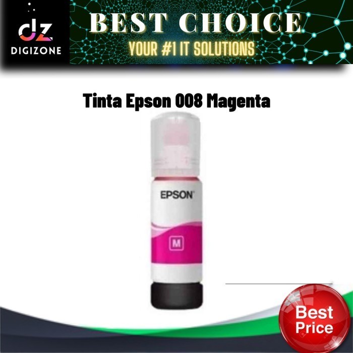 

[Baru] Tinta Refill Epson 008 Magenta C13T06G399 Berkualitas