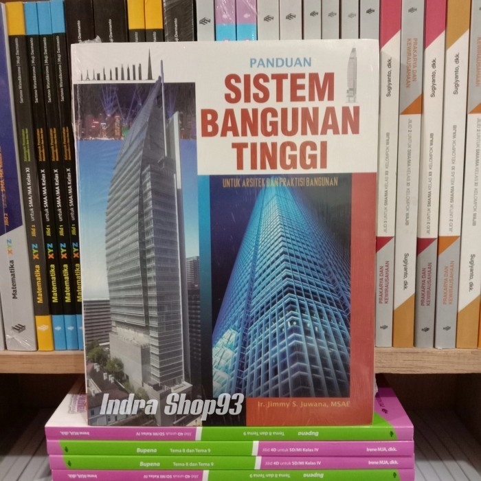 

[Baru] Buku Panduan Sistem Bangunan Tinggi Erlangga Original Terbaru