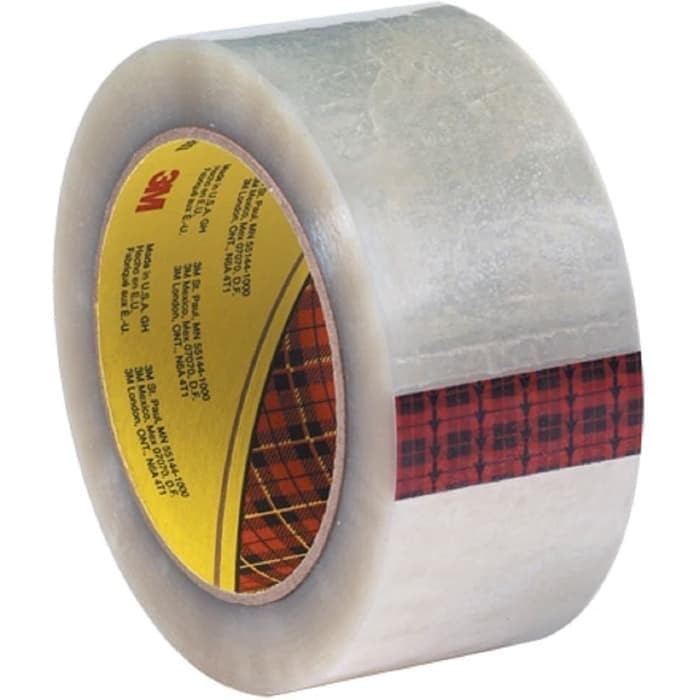 

[Baru] 3M-355-Packaging-Polyester-Tape-Clear/Tan Uk 48Mm X 50M Limited