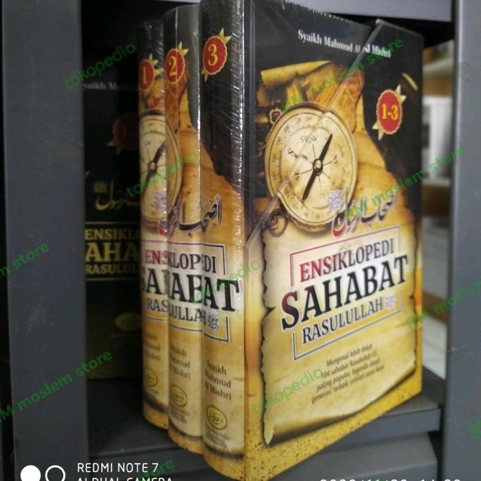 

[Baru] Buku Ensiklopedi Sahabat Jilid 1-3 Terbatas