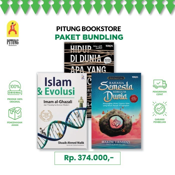 

[Baru] Bundling Buku Islam Evolusi Hidup Di Dunia Rahasia Semesta Terbatas