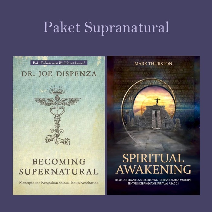 

[Baru] Paket Supranatural: Becoming Supernatural Spiritual Awakening Terbatas