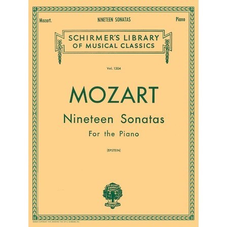 

[Baru] Mozart : Ninteen Sonatas Book 1 Limited