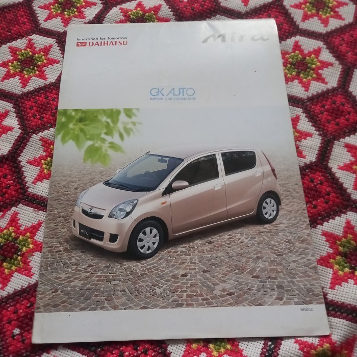 [COD] Brosur Booklet Daihatsu Mira Diskon