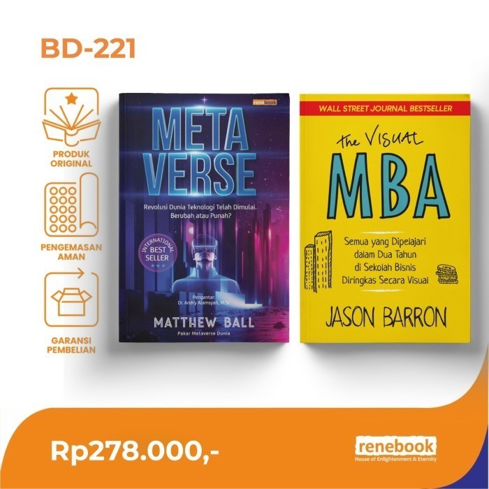 

[Baru] Paket Bundling : Metaverse Dan The Visual Mba Limited
