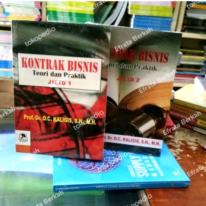 

[Baru] Kontrak Bisnis 2 Buku Prof Oc Kaligis Original Terbaru