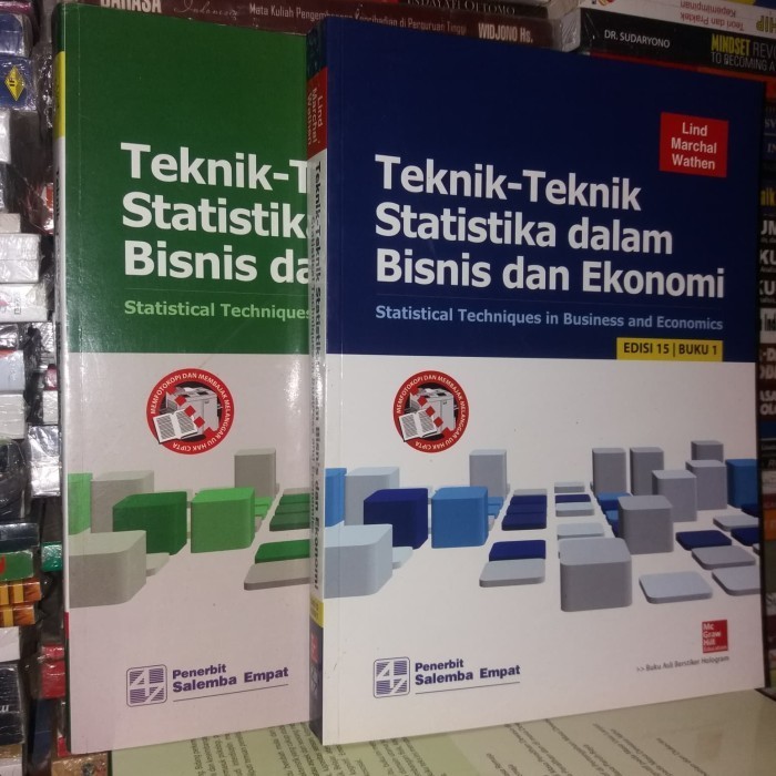 

[Baru] Teknik Statistika Dalam Bisnis Dan Ekonomi Jilid 1 Dan 2 Lengkap. Ori Terbaru
