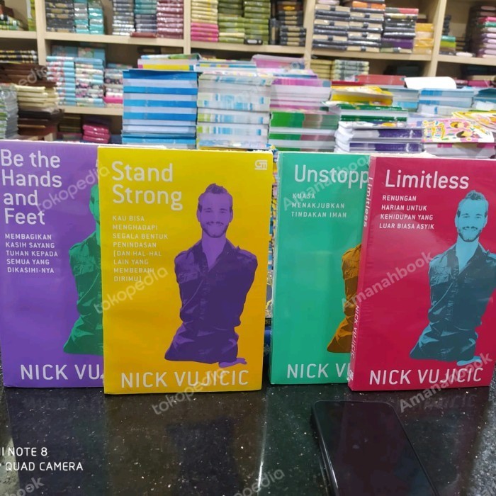 

[Baru] Best Seller 4 Buku Nick Vujicic Original Terbaru