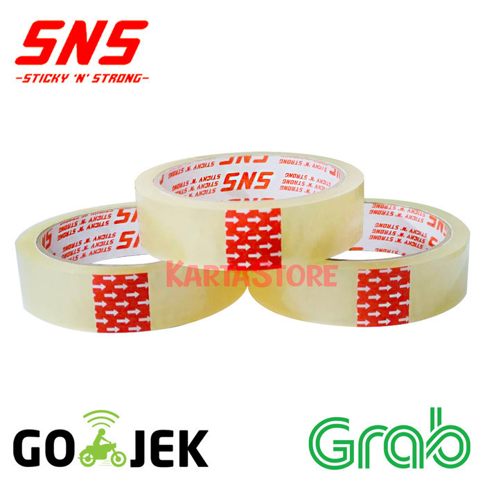 

[Baru] 1 Karton Isolasi 1 Inch 24 Mm X 72 Yard Sns Khusus Sameday Instant Limited