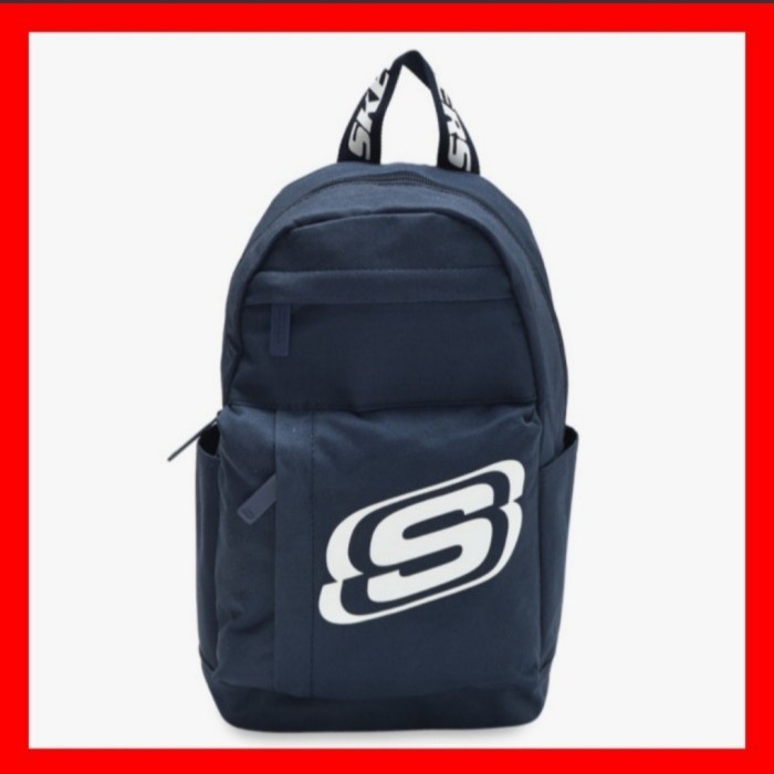 [COD] Skechers Kids Backpack Mini - Navy Berkualitas
