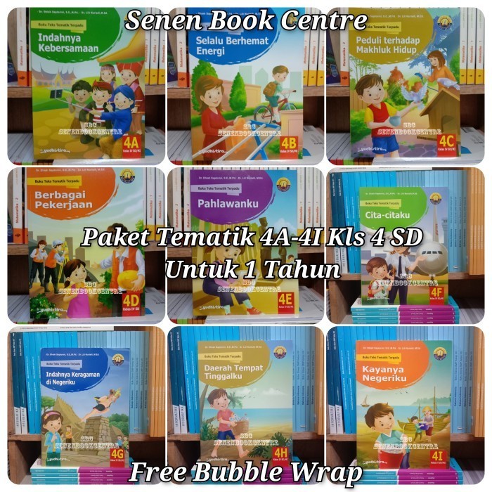 [COD] Paket Tematik 4A-4I Kelas 4 Sd/Mi K13 Revisi Yudhistira Limited