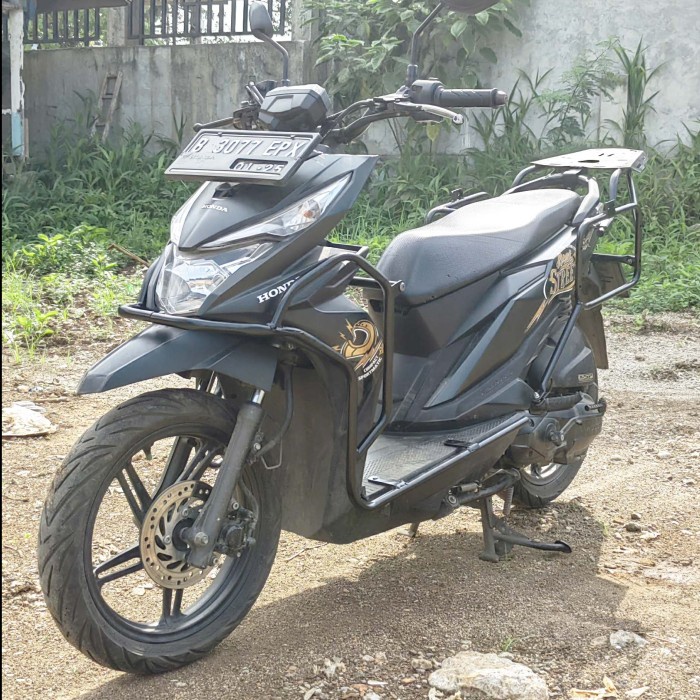 [New Ori] Crashbar Honda Beat Street Dan Bracket Lampu Diskon