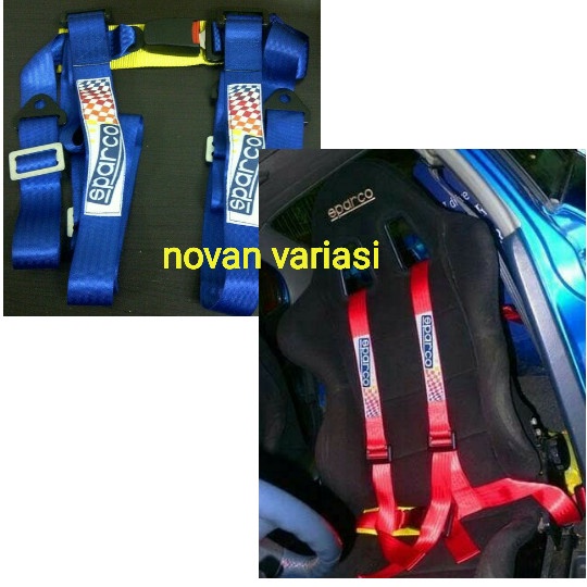 ✅Baru Seat Belt Sabuk Pengaman Mobil Racing Limited