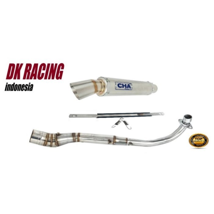 ✅New Ori Kenalpot Racing Suzuki Shogun Sp 125 Cha Stenlis High Peforma Berkualitas