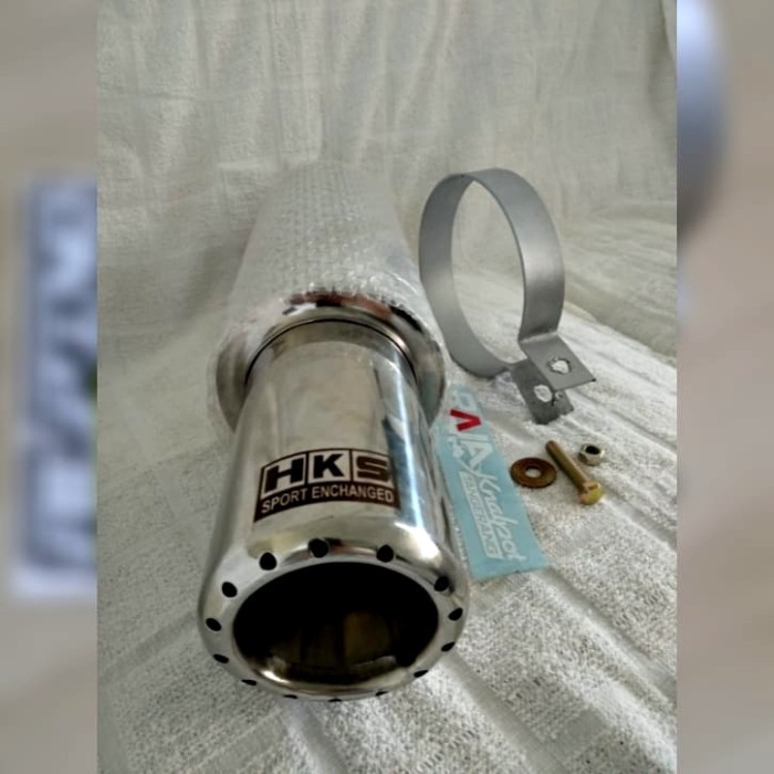 ✅New Ori Knalpot Mobil Racing Muffler Hks Dronel Panjang Diskon