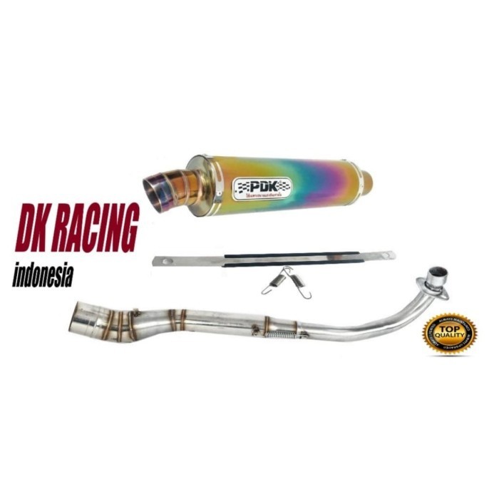 ✅New Ori Kenalpot Racing Suzuki Shogun Sp125 Pdk Rainbow Fullsystem Limited