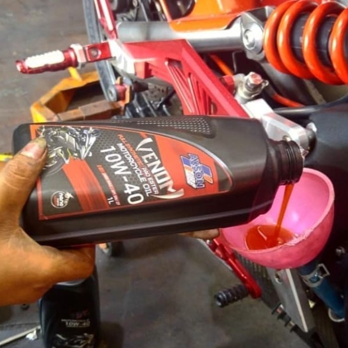 ✅COD Axson Venom 10W40 Full Synthetic Ester Oil - Oli Sintetik Ceratec Lube Terbatas