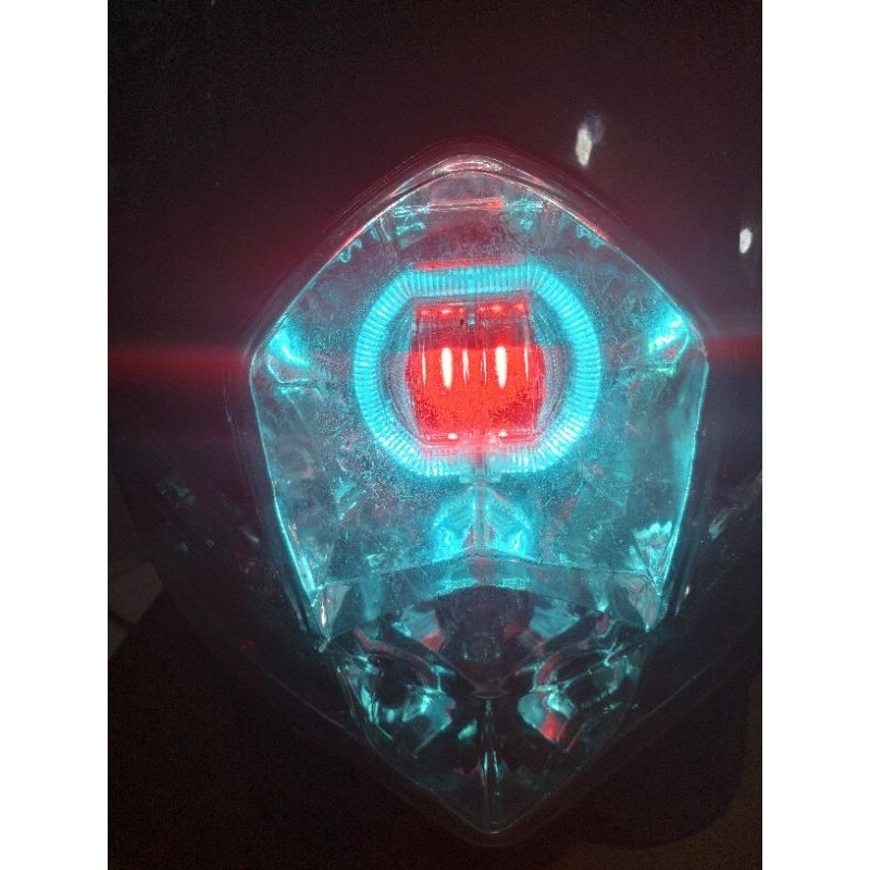 Lampu satria Fu barong proji biled 2 lensa