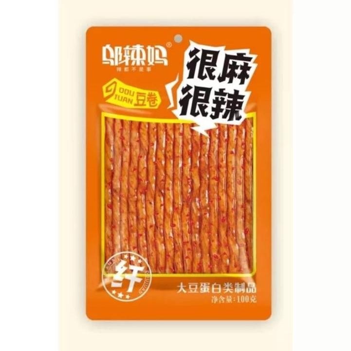 

TRE ORDER SAJA GAN (HALAL) Wulama Latiao Spicy Tofu Snack Cemilan Pedas Cina Original TERLARIS