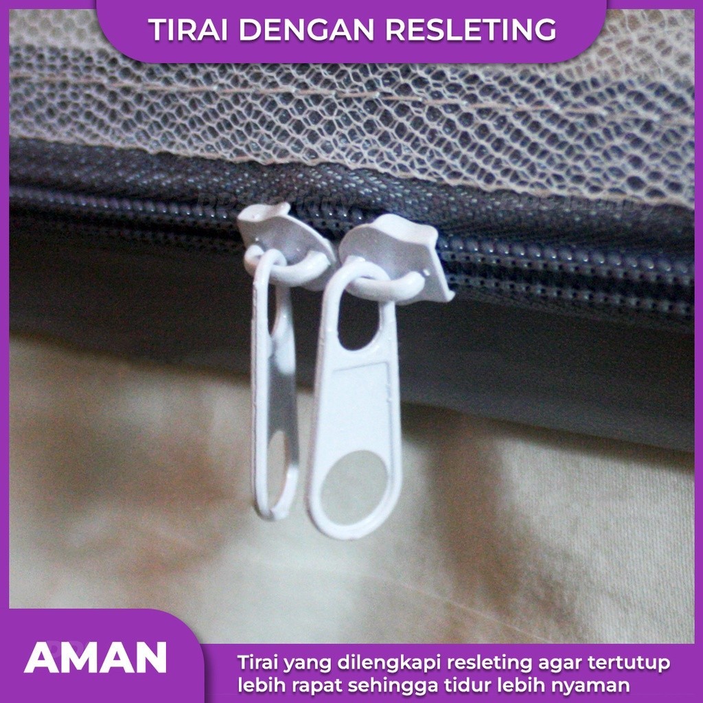 Stor Kelambu Pintu Ganda Kelambu Tidur Kelambu Lipat Anti Nyamuk Kelambu Pelajar Kelambu Lipat