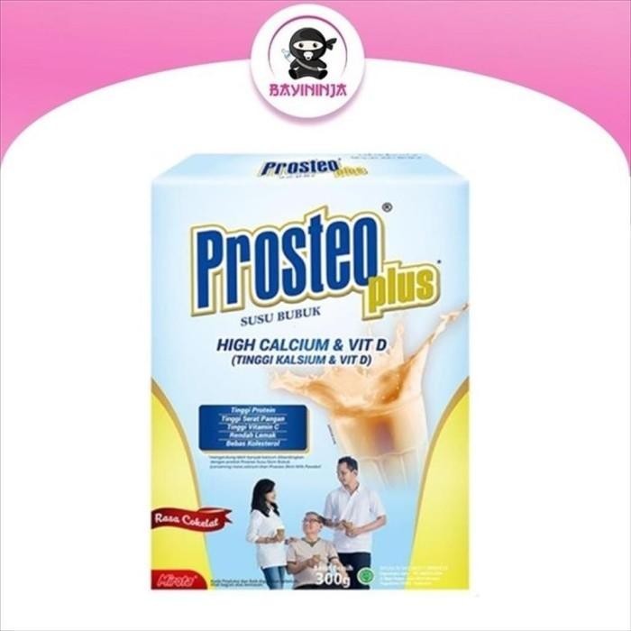 

TERBAIK PROSTEO PLUS COKELAT SUSU KALSIUM BOX 300 G