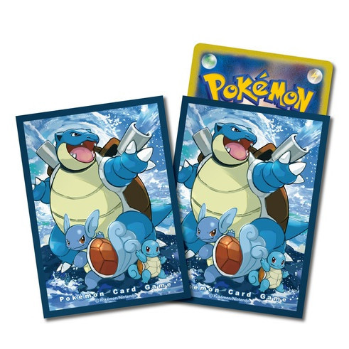 Pokemon Center: Pokemon Sleeve Squirtle Evolution