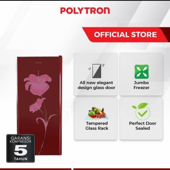 [Baru] Kulkas Polytron 15Alr150LNew Belleza Terbaru