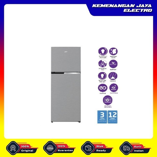 [Baru] Beko Kulkas 2 Pintu [271 L] Rdnt271I50S Berkualitas