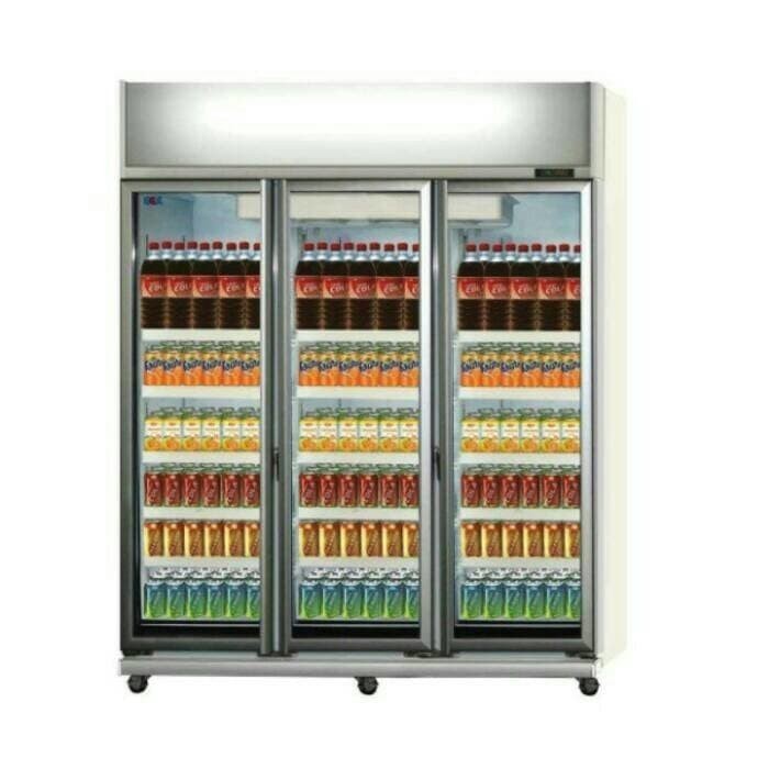 [Baru] Gea Expo 1500 - Display Cooler Showcase Gea 3 Pintu Berkualitas
