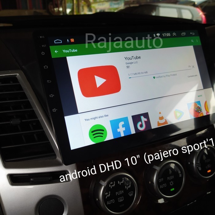 ✨Ori Headunit Dhd Android 10Pajero Sport 2015. Berkualitas