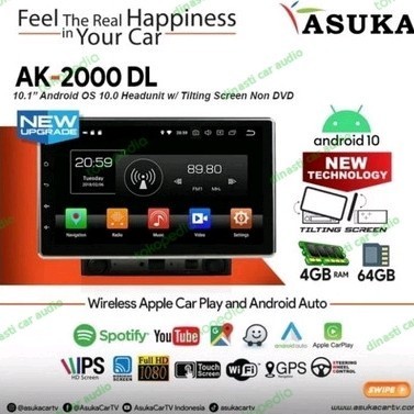 [Baru] Head Unit Asuka Ak 2000 Dl Android - Dinasti Audio Limited