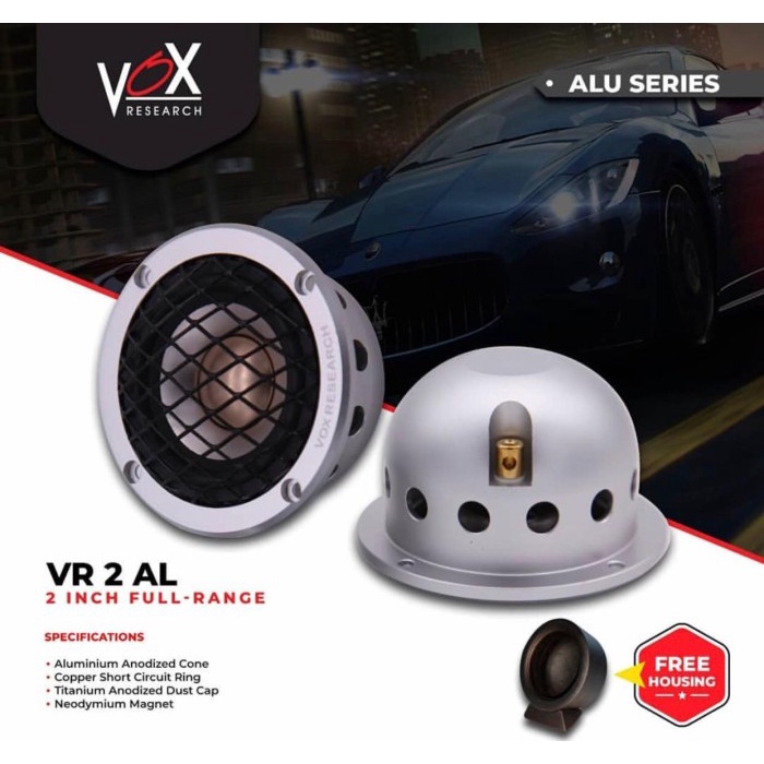 [Baru] Fullrange Vox Research Vr 2 Al Diskon