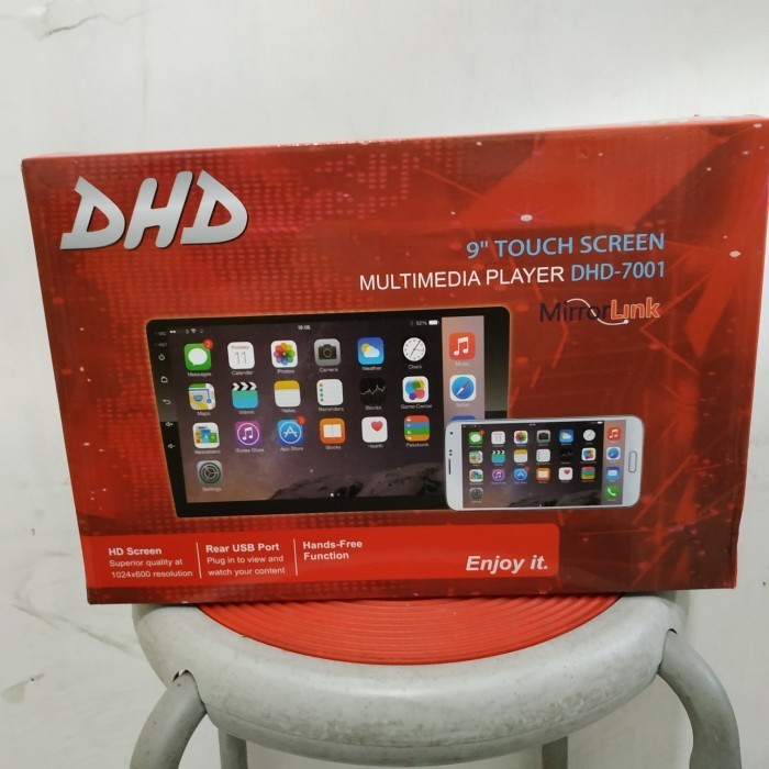 ✨Ori Head Unit Android Dhd7001 - Tv Android Dhd Mirror Link - 9 Inch Terbaru