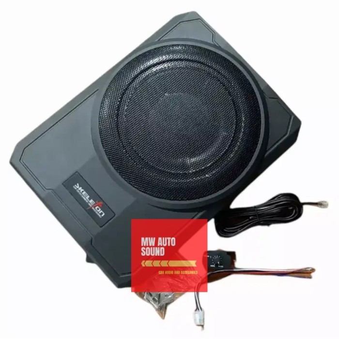 [Baru] Subwoofer Kolong Aktif / Bass Tube Kolong Skeleton 10 Inch Skt-T550 Limited