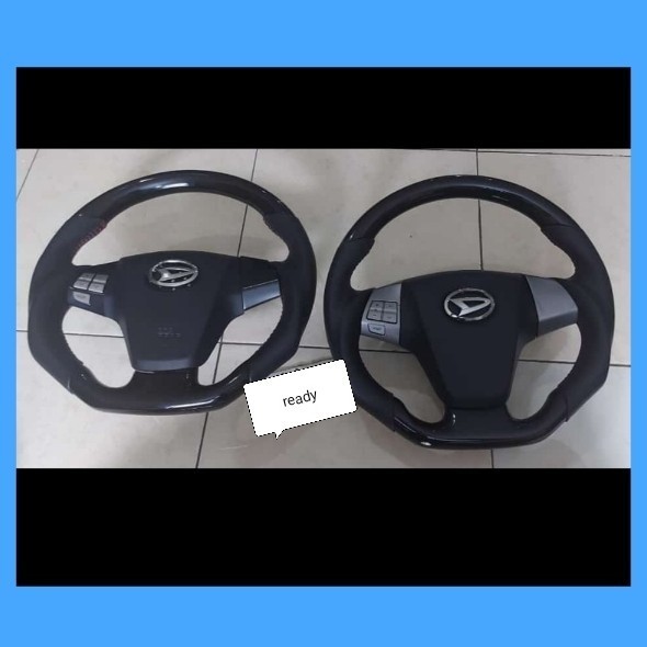 [Baru] Stir Avanza Wood Komplit Airbag Berkualitas