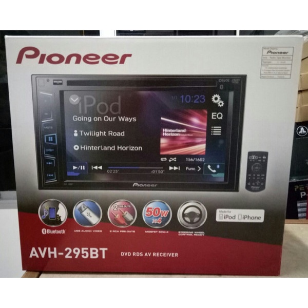 [Baru] Pioneer Avh 295 Bt - Doubledin Pioneer Avh295 - Pioneer Avh295Bt Limited