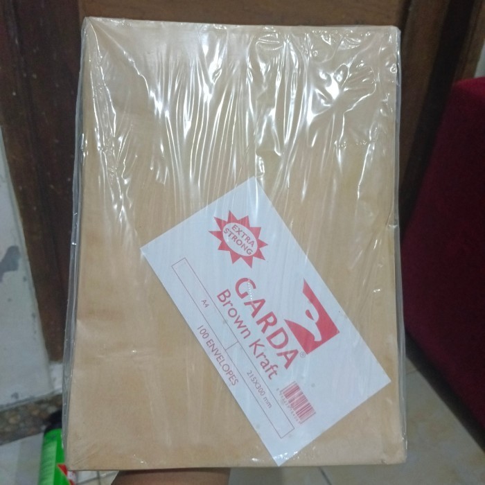 

Amplop Uk. A4 1 Pak Isi 100 Lembar