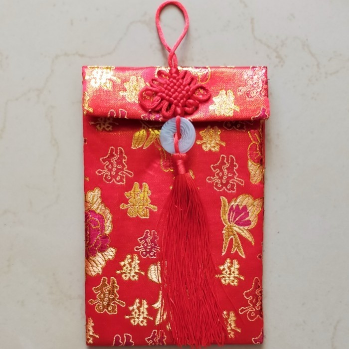 

Amplop Angpao Wedding Pernikahan Angpau Sangjit Shuangxi Bahan Kain
