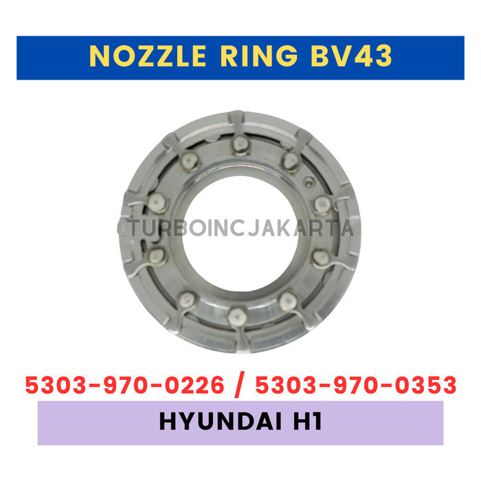 ✅New Nozzle Ring Bv43 Hyundai H1 5303-970-0226 / 5303-970-0353 Terbatas
