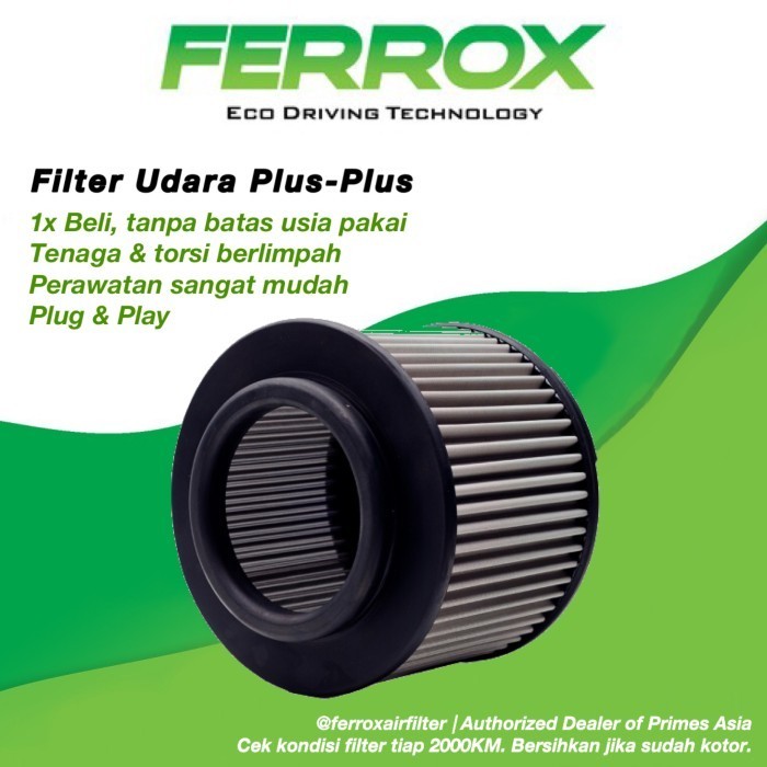 ✅New Ori Filter Udara Ferrox Toyota Innova Bensin / Diesel 2004-2015 Terbatas