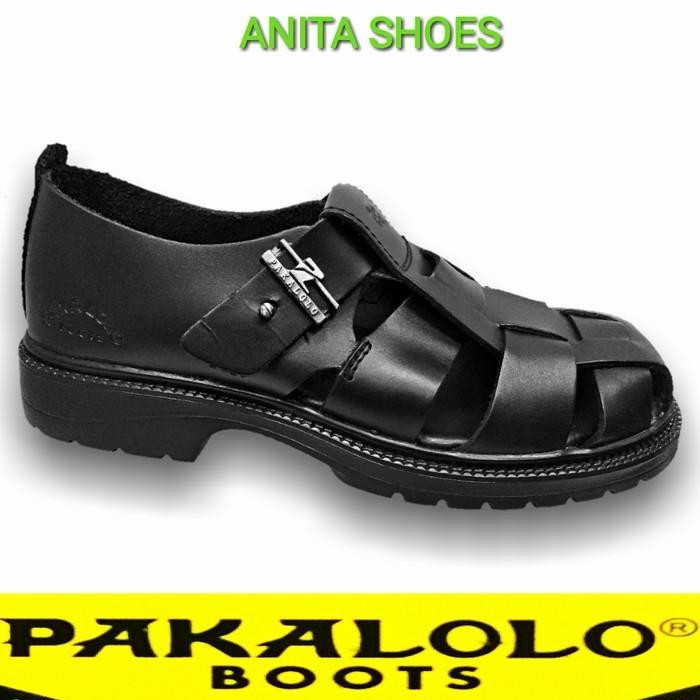 BISA COD - SEPATU SANDAL KULIT PRIA PAKALOLO - 8705 B