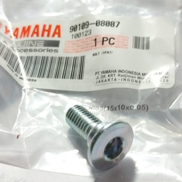 ORI 90109-08087 BAUT PIRINGAN CAKRAM BELAKANG JUPITER MX,KING VIXION ( YAMAHA JP GROUP )