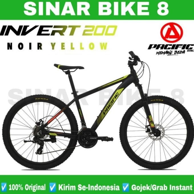 Sepeda Gunung 27,5 Inch MTB PACIFIC INVERT 200 Alloy 21 Speed Cakram